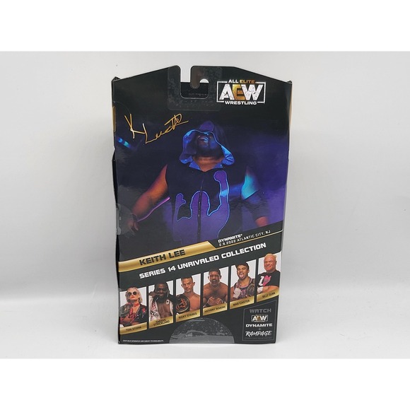 AEW Wrestling Keith Lee Action Figure Series 14 Unrivaled Collection 125 Toy New - Picture 2 of 4